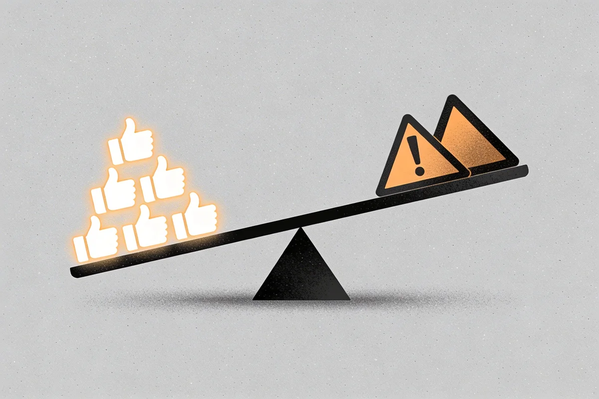 G2 review sentiment for GA4 showing 179 mentions praising valuable insights, 139 for ease of use, and 91 complaints about learning curve
