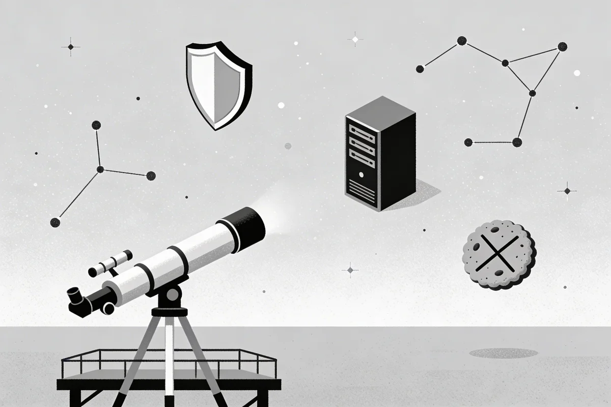 Timeline of web analytics evolution from 2023 UA shutdown through 2026-27 market fragmentation and first-party data wins