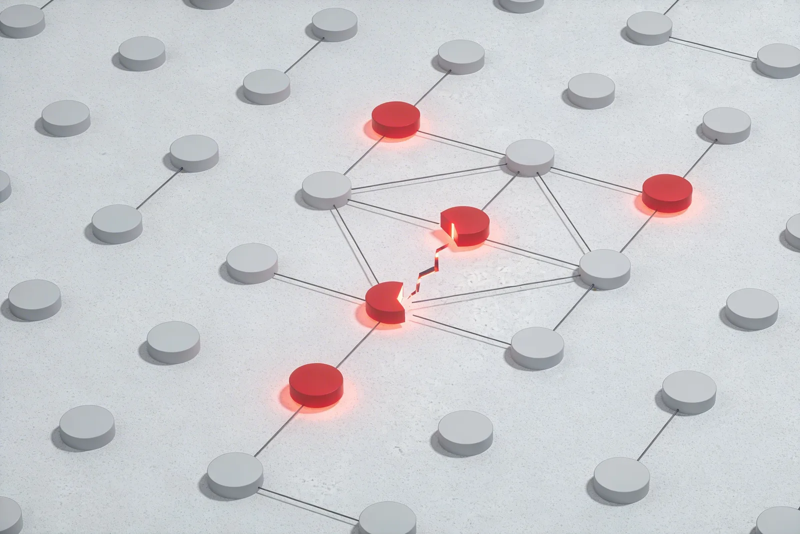 Chart showing Q1 2026 internet outages by country with Cuba Iran and Congo leading
