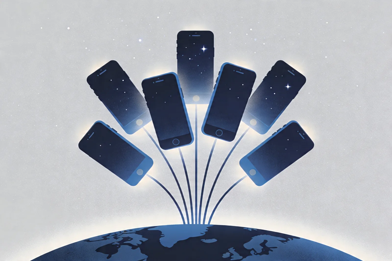 Bar chart showing top 10 mobile-first countries by HTTP traffic share, led by Bangladesh at 71.1%