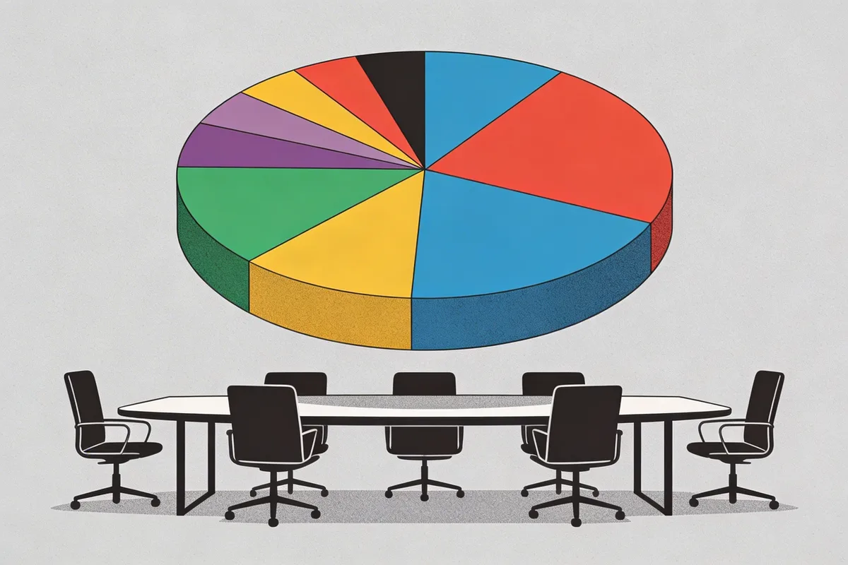 Salesforce holds 21.7% CRM market share, followed by Microsoft Dynamics at 5.9% and Oracle at 4.4%